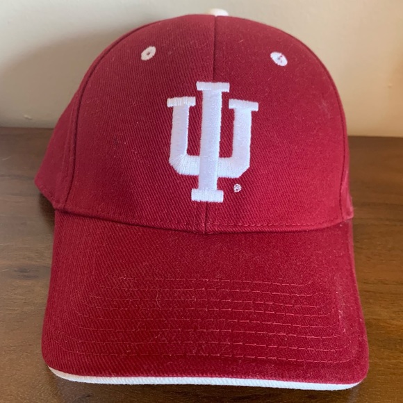 Indiana University Hoosiers adjustable Velcro hat - Picture 1 of 4